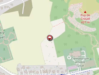 Carte de Centre Accès à Clermont-ferrand