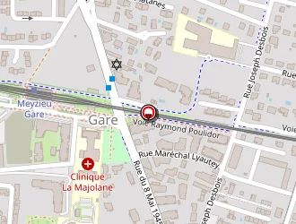 Carte de A2 Suite à Meyzieu