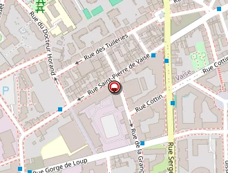 Carte de La Baraque à Dos à Lyon