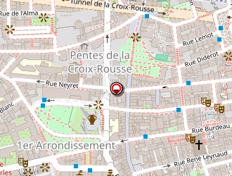 Carte de Café Sévilla à Lyon