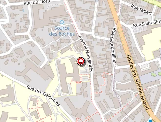 Carte de Masset à Chamalières