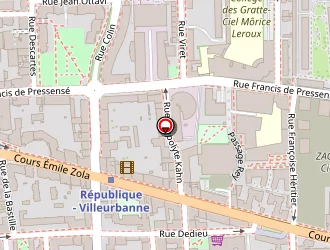 Carte de Charoy Lison à Villeurbanne