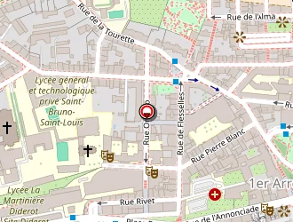 Carte de Halte Gaderie Farandole à Lyon