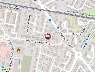 Carte de Garage De La Rocade à Meyzieu