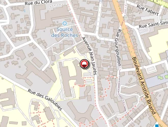 Carte de Promo-centre à Chamalières