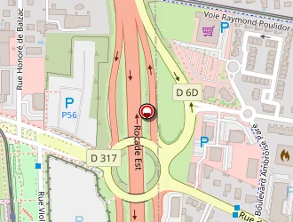 Carte de Hôtel B&b à Meyzieu