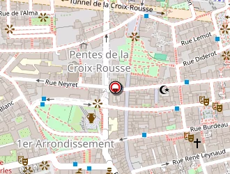 Carte de Le Palais De La Bière à Lyon