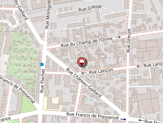 Carte de Le Pré Fleuri à Villeurbanne