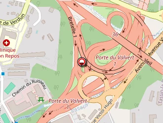 Carte de Sp2i Construction à Tassin-la-demi-lune