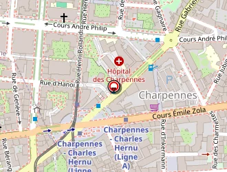 Carte de Comtinux à Villeurbanne