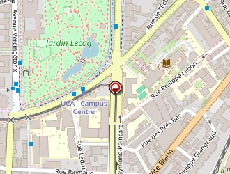 Carte de Hôtel Le Floride 2 à Clermont-ferrand