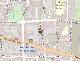 Carte de Servigaz à Villeurbanne