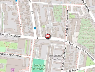 Carte de Saint Clair Auto Ecole à Saint-clair-du-rhône