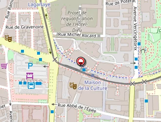 Carte de Elior Restauration à Clermont-ferrand