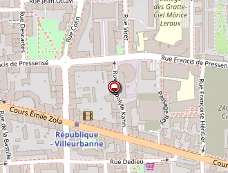 Carte de F2b à Villeurbanne