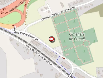 Carte de Funérarium De Crouël à Clermont-ferrand