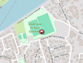 Carte de Centre Social De Décines à Décines-charpieu