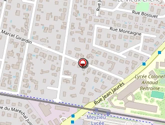 Carte de Cases Vincent à Meyzieu