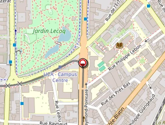 Carte de Lycée Fénelon à Clermont-ferrand