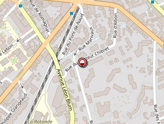 Carte de La Rotonde à Clermont-ferrand