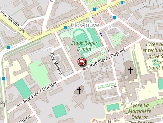 Carte de La Salle Lyon Croix Rousse à Lyon