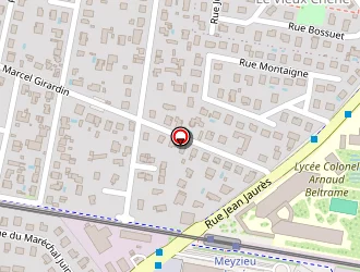 Carte de Société Cablage Téléphonique (s.c.t.) à Meyzieu