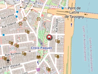 Carte de Marron Rouge à Lyon