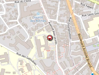 Carte de Ata à Chamalières