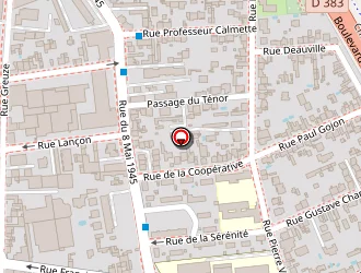 Carte de Barbor à Villeurbanne