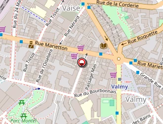 Carte de Uniprotect Sécurité à Lyon