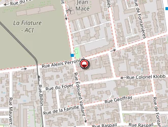 Carte de Krv-auto à Villeurbanne