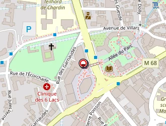 Carte de Au Garage Soleil à Chamalières