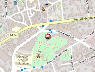 Carte de Mathieu Verhée à Chamalières