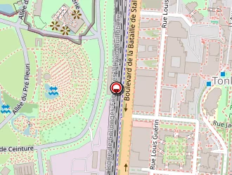 Carte de Delta Courses à Villeurbanne