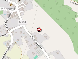 Carte de Bso à Magnieu