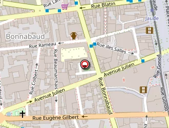 Carte de Hôtel Kyriad Centre à Clermont-ferrand