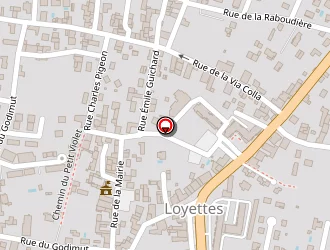 Carte de Levey Céline à Loyettes