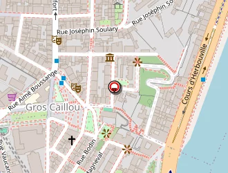 Carte de Lacombe Lisyanne à Lyon