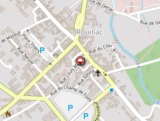 Carte de Les Marronniers à Rouillac