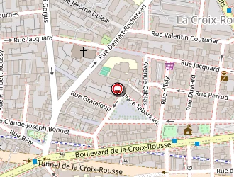 Carte de Centre D'autodialyse Aural à Lyon