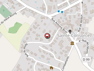 Carte de Garnier Benjamin à Sainte-consorce