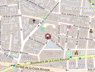 Carte de Bobun Boulevard à Lyon