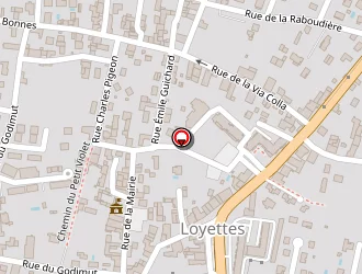 Carte de Comite Des Fetes à Loyettes