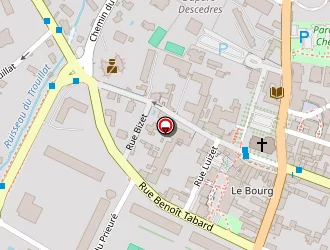 Carte de Les Gônes Auto-école à Écully