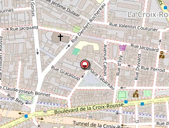 Carte de Lasserre Agathe à Lyon