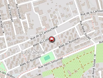 Carte de Ecole La Pradelle à Clermont-ferrand