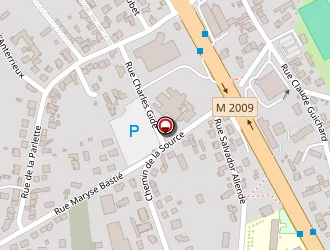 Carte de Espace Foot à Clermont-ferrand