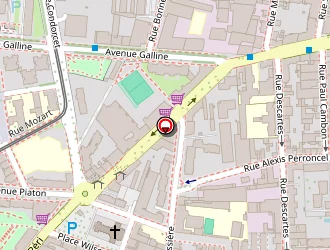 Carte de Staat Patrick à Villeurbanne