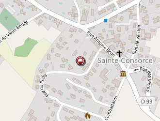 Carte de Le Philly à Sainte-consorce