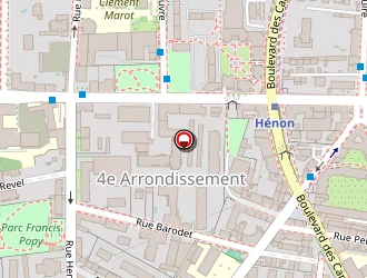 Carte de Etablissements Ceci à Lyon